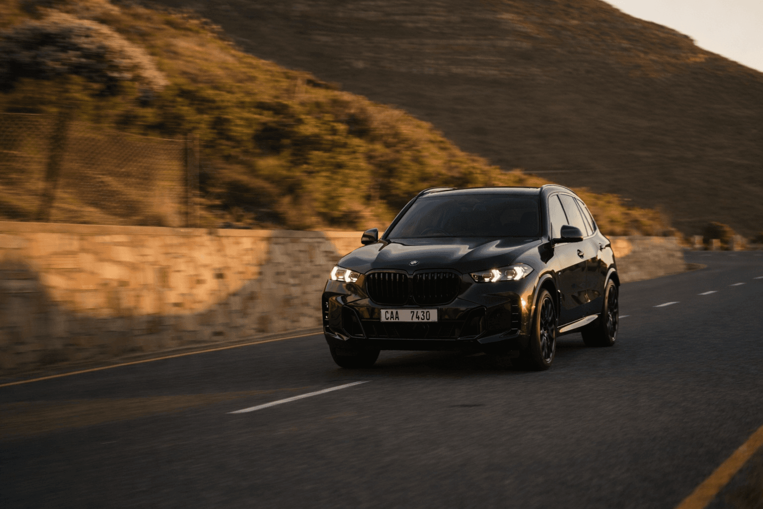 Private chauffeur hire in Cape Town with luxury vehicle and driver